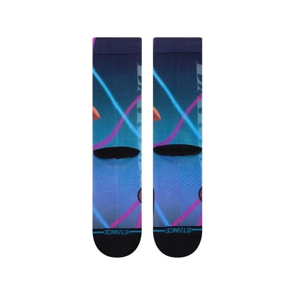 Stance X NBA Anthony Davis Fast Break Socks Crew Length Infiknit LA Lakers L - Picture 9 of 9